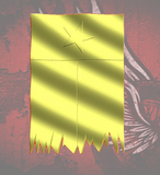 Draped Texas flag horn cover