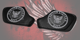 19 to 26+ Indian Chieftain Navy themed inner speaker grills set