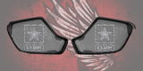 19 to 26+ Indian Chieftain Army themed inner speaker grills set