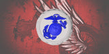 23.5+ USMC themed fuel cap assembly