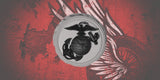 23.5+ USMC themed fuel cap assembly