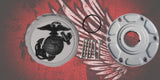 23.5+ USMC themed fuel cap assembly