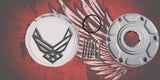 23.5+ Air Force themed fuel cap assembly