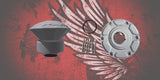 23.5+ Blood Diamond themed fuel cap assembly