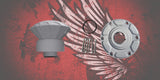 23.5+ Blood Diamond themed fuel cap assembly