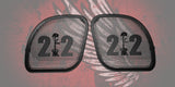 98 to 2024 Road Glide 3D soldiers cross 22 speakers grill covers set
