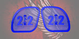 98 to 2024 Road Glide 3D soldiers cross 22 speakers grill covers set