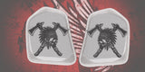 19 to 25+ Indian Challenger warrior themed inner speaker grills set
