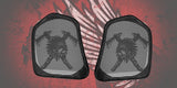 19 to 25+ Indian Challenger warrior themed inner speaker grills set