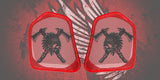 19 to 25+ Indian Challenger warrior themed inner speaker grills set