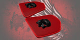 19 to 25+ Indian Challenger ancient skull themed inner speaker grills set