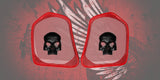 19 to 25+ Indian Challenger ancient skull themed inner speaker grills set
