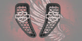 23.5+ Road Glide fairing vent inserts