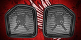 19 to 25+ warriors Indian bag lid grills set