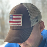 Betsy Ross Flag Trucker Hat