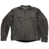 Hot Leathers JKM1029 Men’s Distress Brown Motorcycle style ‘Carry and Conceal’ Leather Biker Jacket