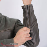 Hot Leathers JKM1029 Men’s Distress Brown Motorcycle style ‘Carry and Conceal’ Leather Biker Jacket