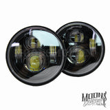 Fat Bob FXDF MOONSMC® Moonmaker Headlights