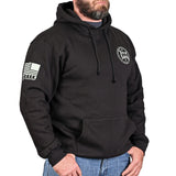 Men's Heavyweight Oversized Tree of Liberty Patriotic Hoodie