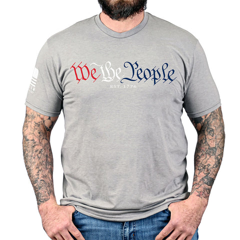 Men's We The People in Red White & Blue Patriotic T-Shirt