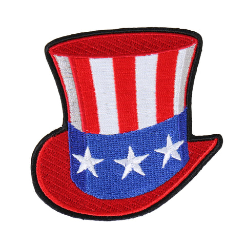 Uncle Sam Hat 3" Patch