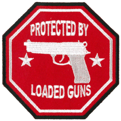 Hot Leathers PPL9329 Protected by Loaded Guns Patch