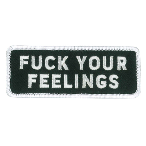 Hot Leathers F Your Feelings Patch PPW1097