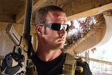 Fugitive TAC Military Aluminum Sunglass- Black frame with Polarized Gray