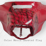 Harley Fairing Ghosted tattered American flag