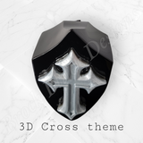 3D cross derby cover, points cover, and horn cover