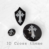 3D Cross Derby-Abdeckung, Punkteabdeckung und Hupenabdeckung