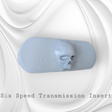 Transmission insert 3D ancient skull