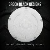 3D Aztec themed derby cover