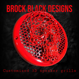 3d skull speaker cover