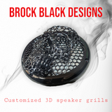 brock black designs speaker grills