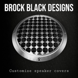 large holes speaker covers