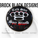 Harley Davidson Derby Cover Talk sh*t spit blood