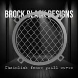 chainlink fence motorcycle grills
