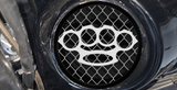 Touring inner fairing 3D brass knuckles speakers grill covers set