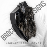 Warrior bust side-mounted horn cover