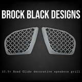 2024 Road Glide various decorative speakers grill covers sets