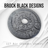 117 air cleaner insert 3D Aztec Calendar