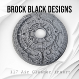 117 air cleaner insert 3D Aztec Calendar