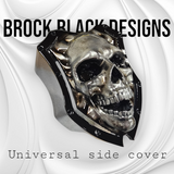 3D screaming skull coil cover