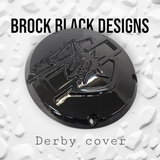 3D Shark themed derby cover