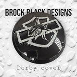 3D Shark themed derby cover