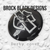 3D Shark themed derby cover