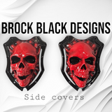 3D screaming skull Victory "cheese wedge" replacement cover