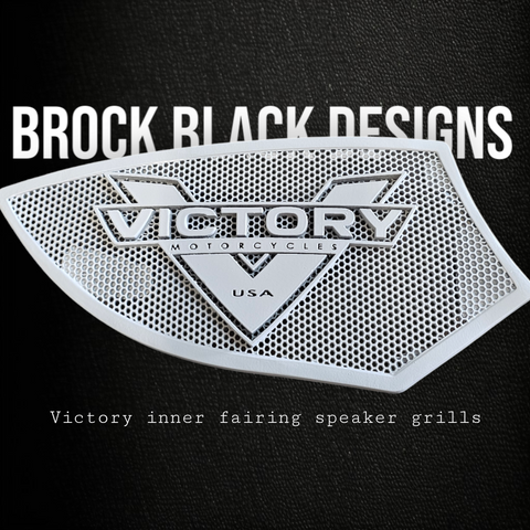 Victory logo inner fairing Victory grills