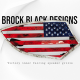 American Flag inner fairing Victory grills